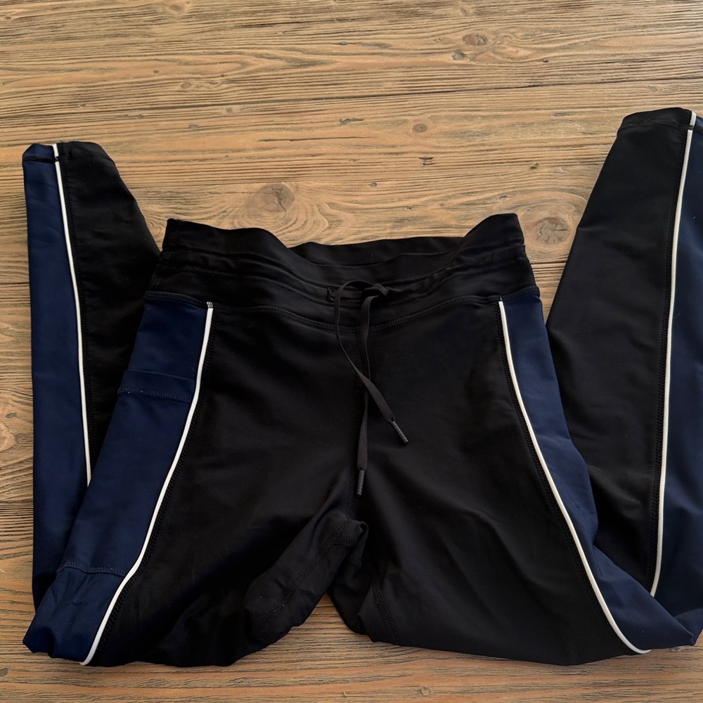 The Upside Black and Blue Track Pants